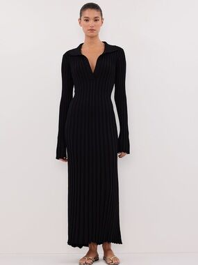 gabby bitter choc cotton midi dress Dissh Gabby Bitter Choc Oversized Cotton Midi Dress